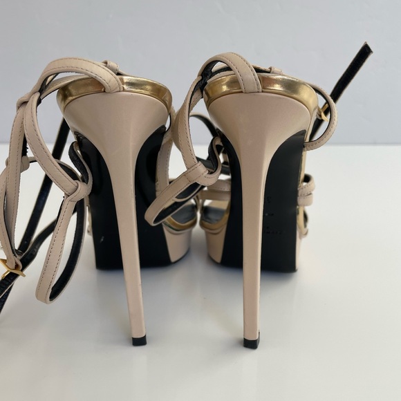 Auth SAINT LAURENT Leather Heels - Picture 5 of 10